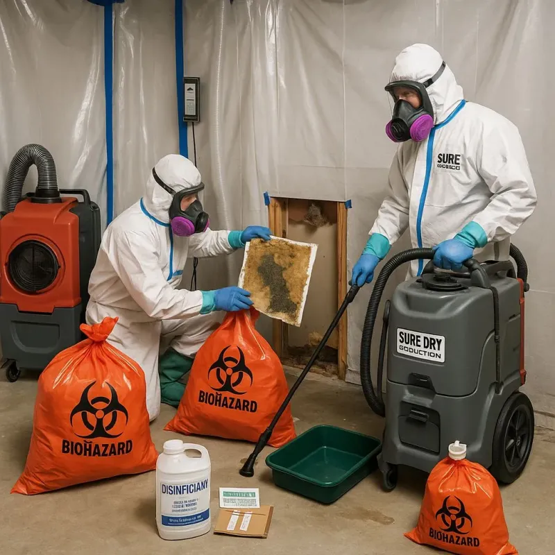Contaminated Water Handling Protocols process in Hoke County, NC