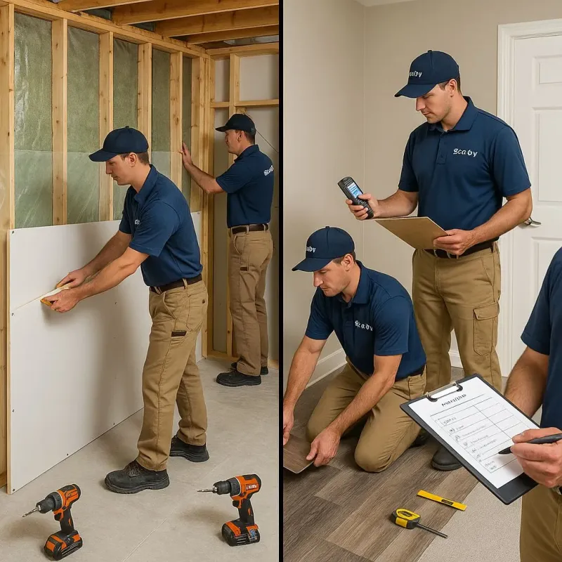 Repairs and Reconstruction process in Hoke County, NC