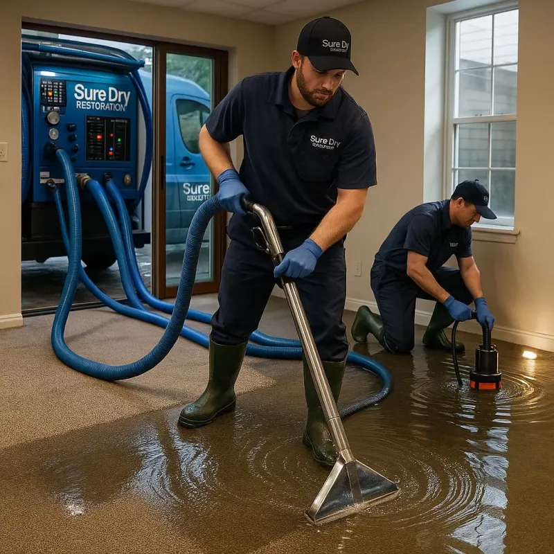 Water Extraction and Removal process in Hoke County, NC